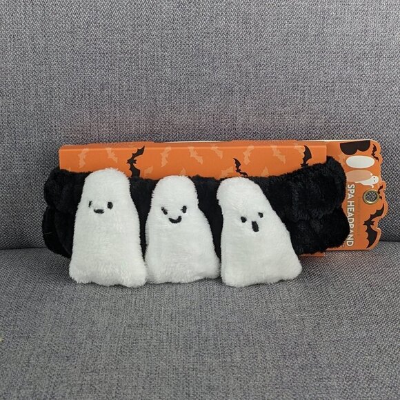 Accessories - Ghost Halloween Plush Spa Headband